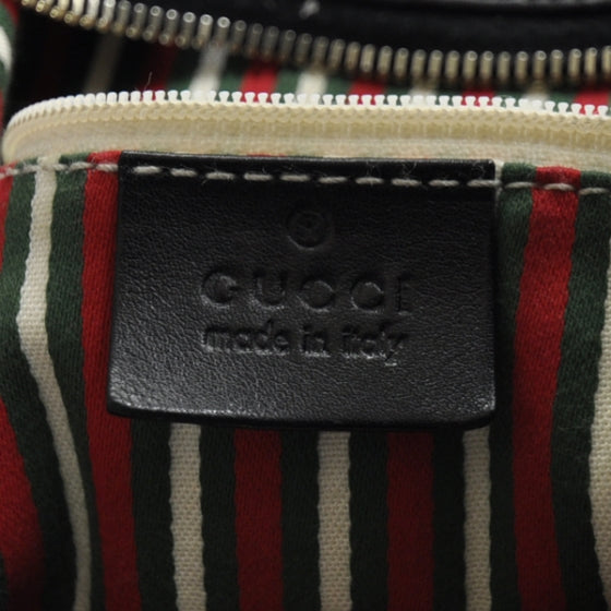 Gucci Monogram New Britt Shoulder Bag Black 8 of 12