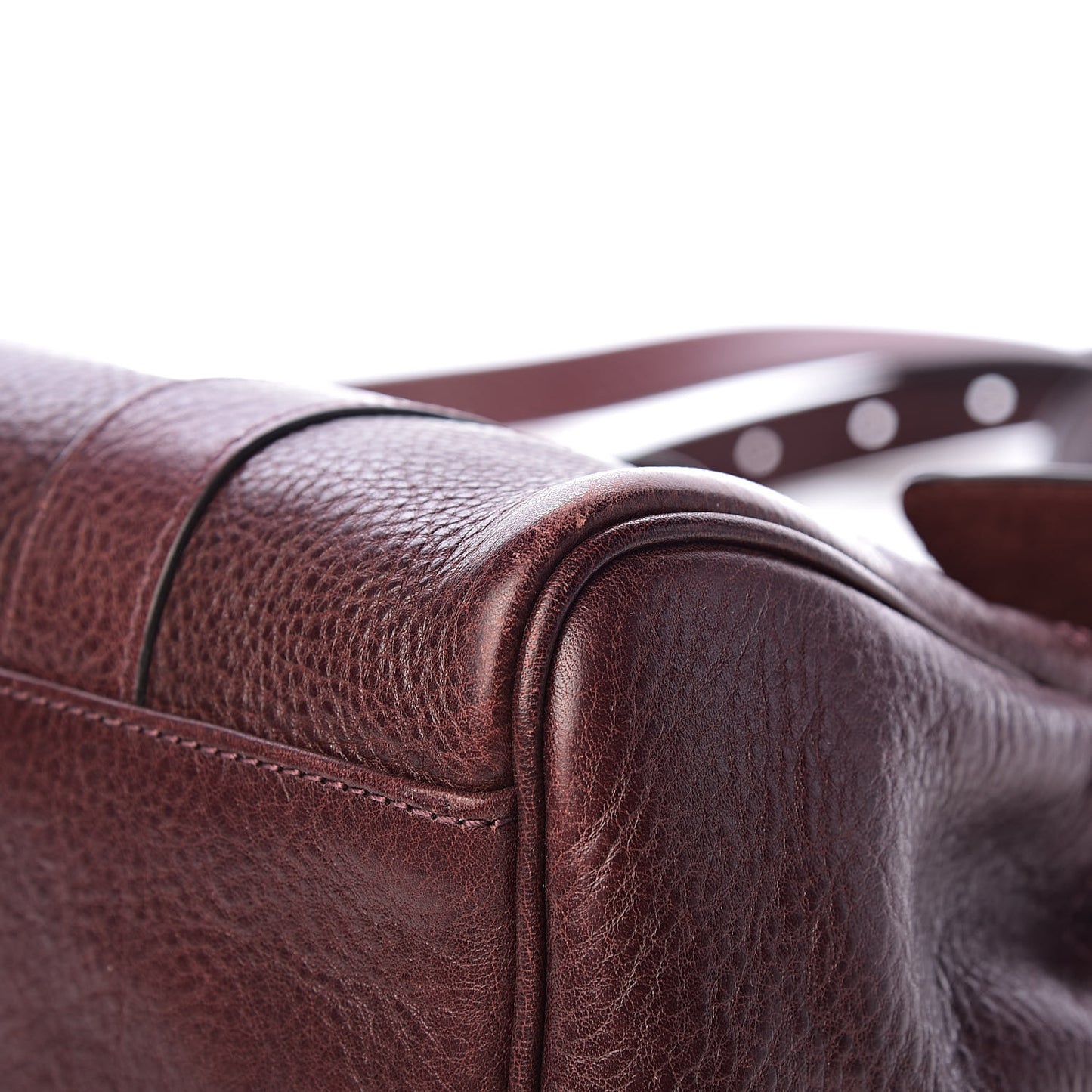 Vegetable Tanned Calfskin Small Bayswater Oxblood