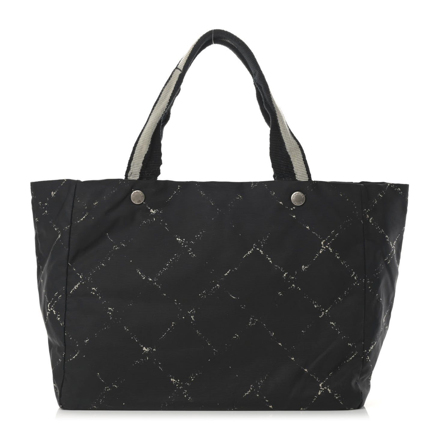 Nylon Travel Tote Black
