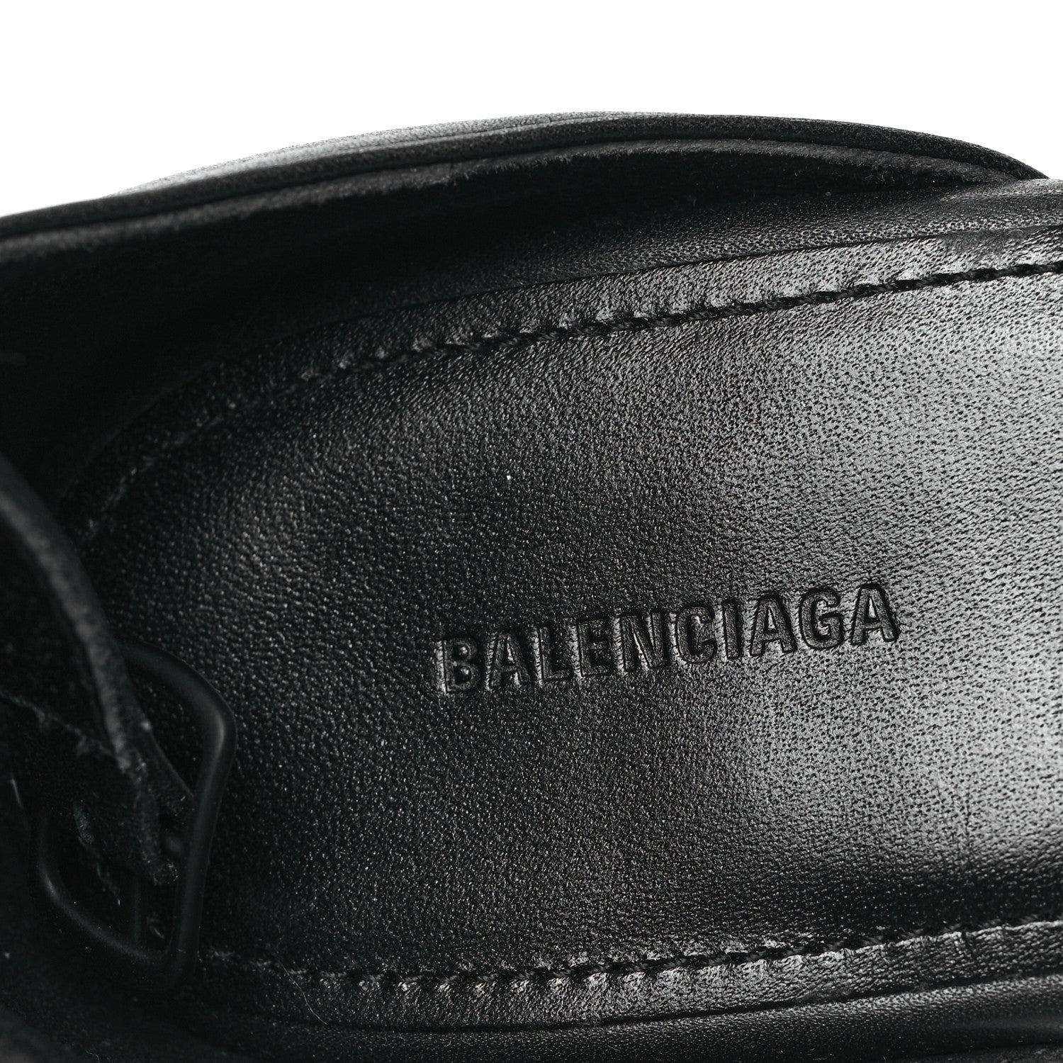 Balenciaga Lambskin Camden 160mm Platform Pumps 36 Black 7 of 9