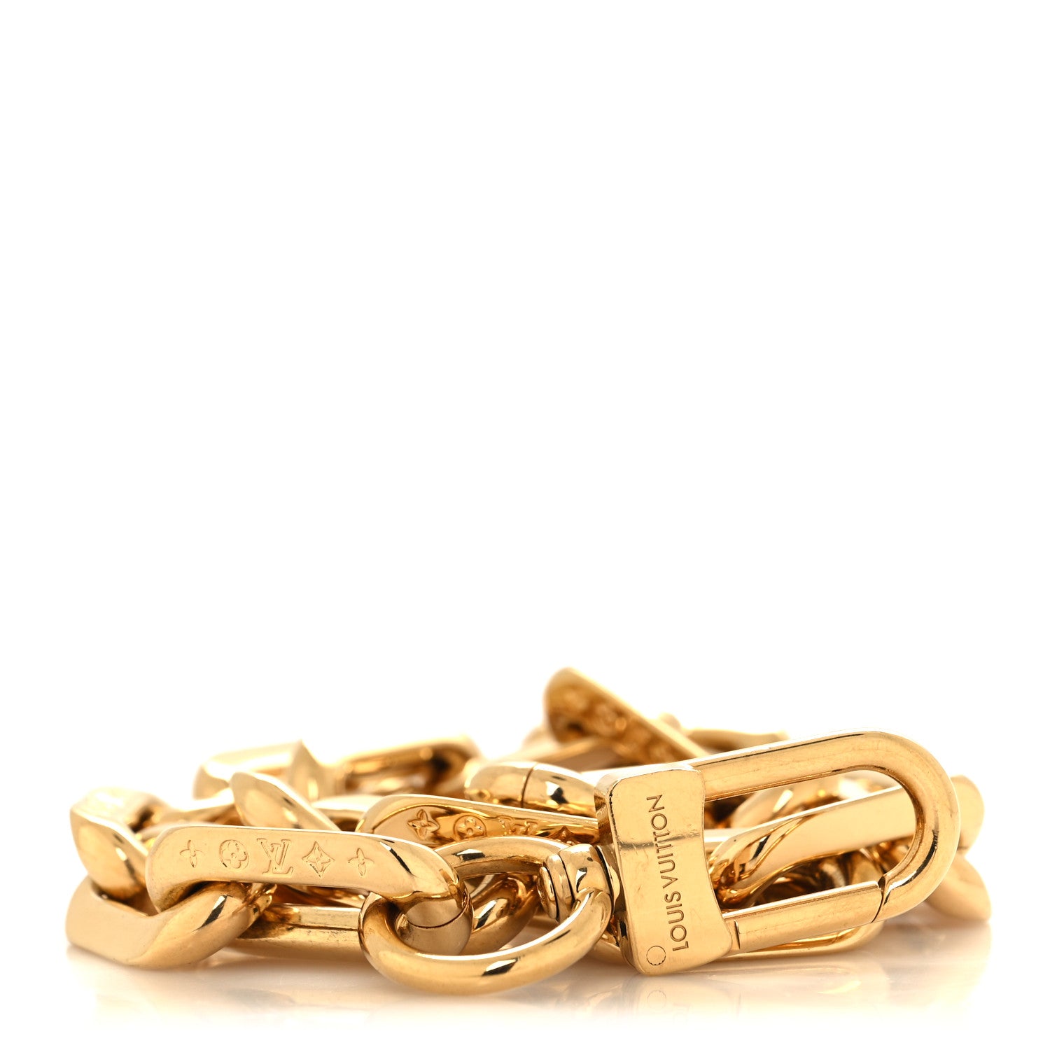 Louis Vuitton Metal Coussin Chain Strap Gold 1 of 3