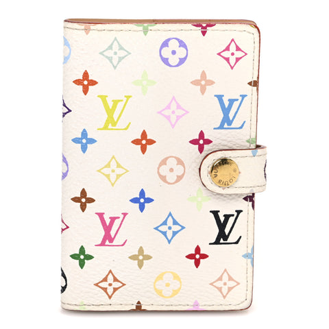 Monogram Multicolor Carnet de Bal Mini Agenda Cover White
