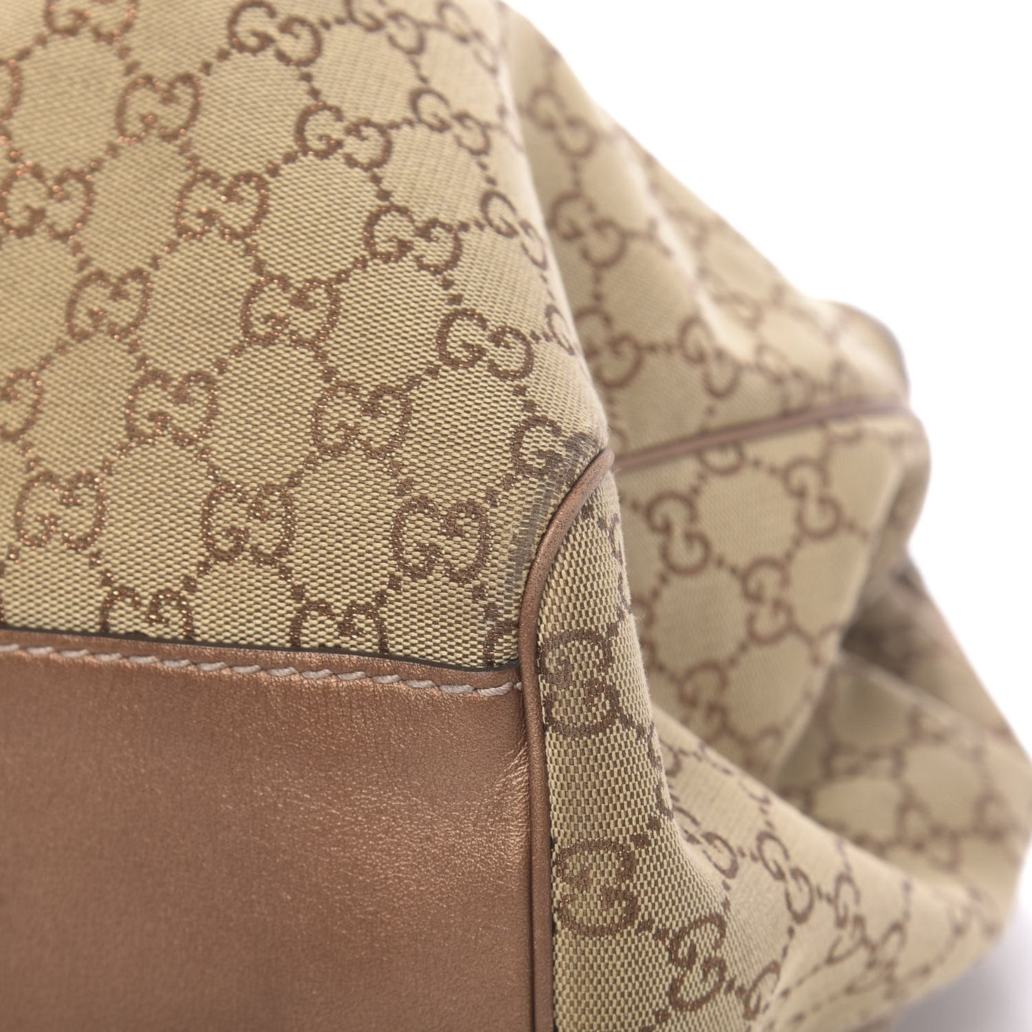 Monogram Large Sukey Tote Bronze
