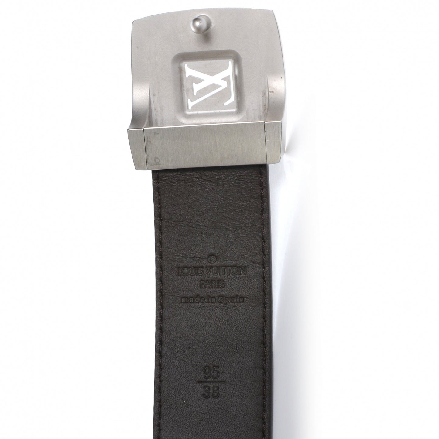 Monogram LV Cut Belt 95 38