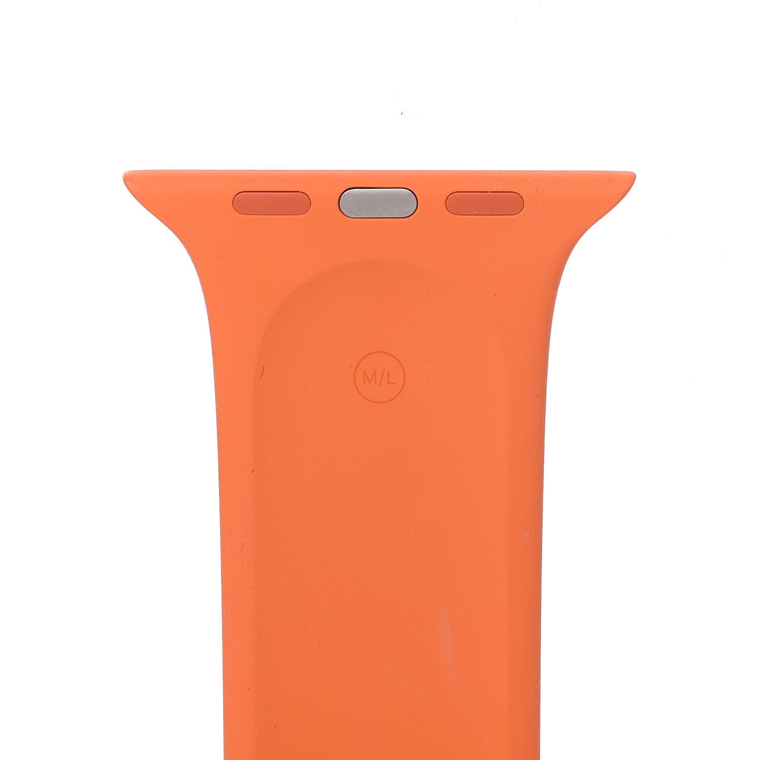 Hermes Silicone 44mm Apple Sports Watch Single Tour Band Orange 4 of 6