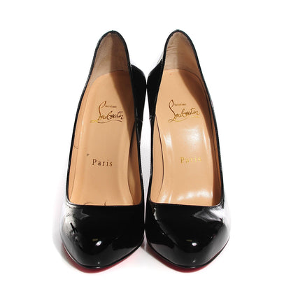Christian Louboutin Patent Argotik 120 Pumps 37 Black 2 of 7