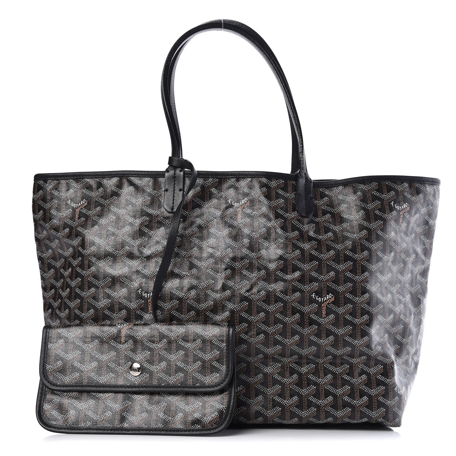 Goyard Goyardine Saint Louis PM Black 1 of 12