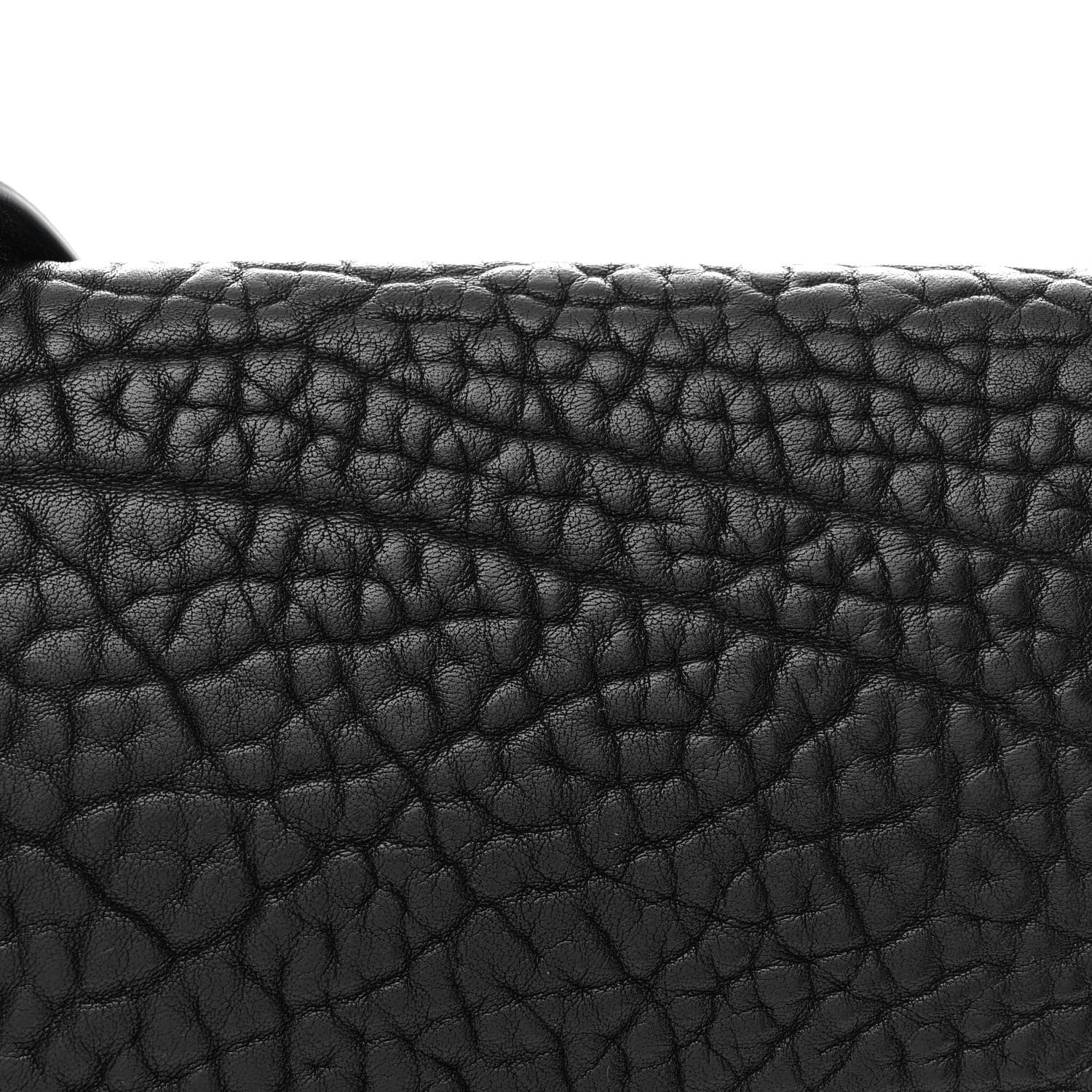 Burberry Grain Calfskin Small Chess Satchel Bag Black 7 of 9