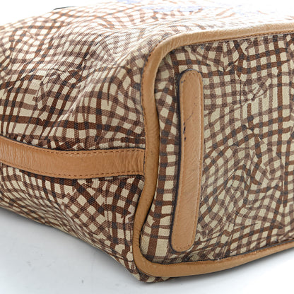 MCM Visetos Medium Liz Reversible Shopper Tote Cognac 14 of 19