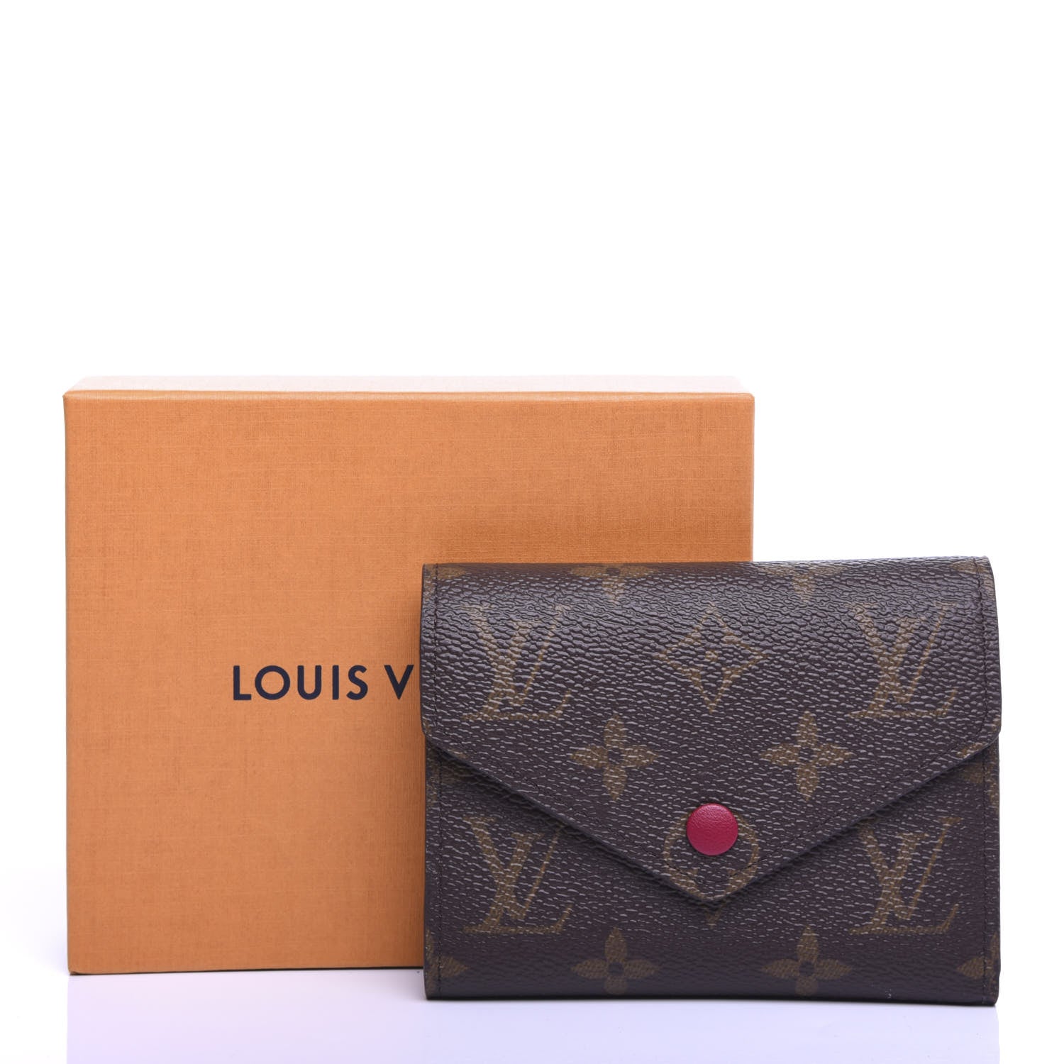 Louis Vuitton Monogram Victorine Wallet Fuchsia 8 of 8
