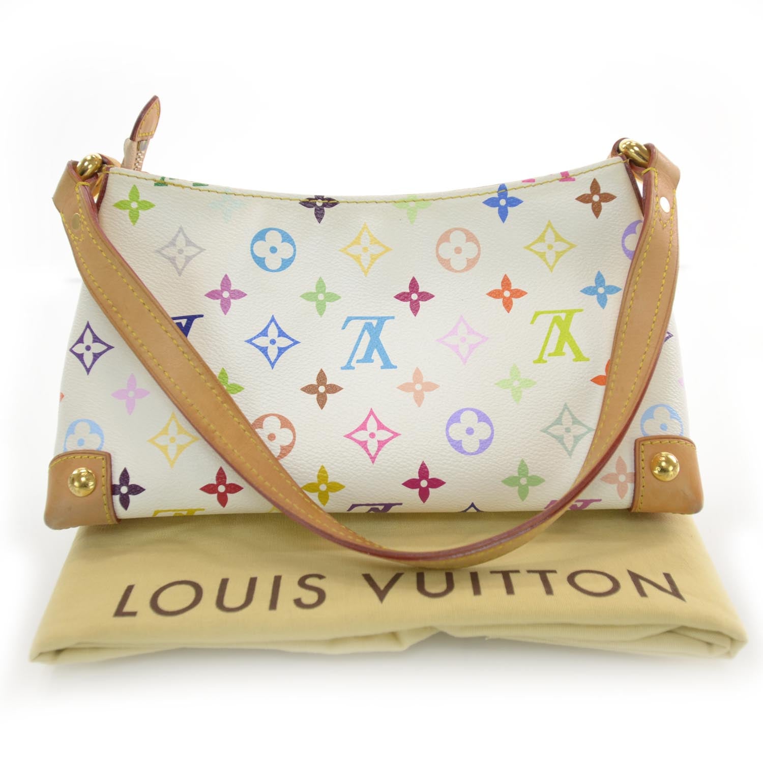 Louis Vuitton Monogram Multicolor Eliza White 3 of 8