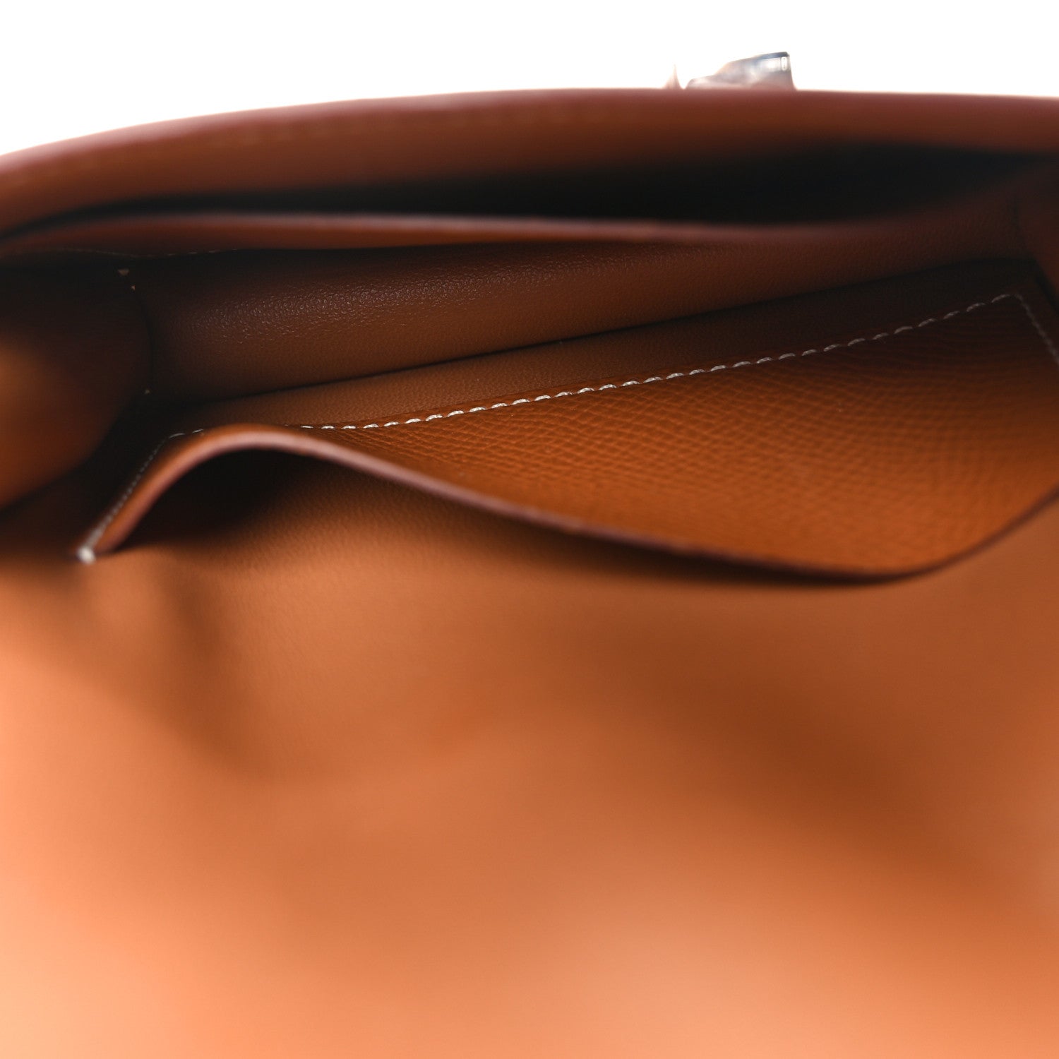 Hermes Epsom Constance Slim Wallet Gold 6 of 9