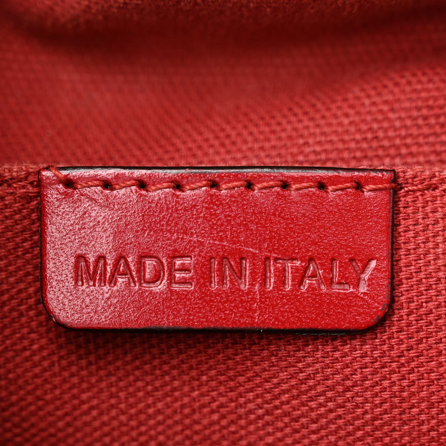 Haymarket Check Small Blaze Satchel Military Red