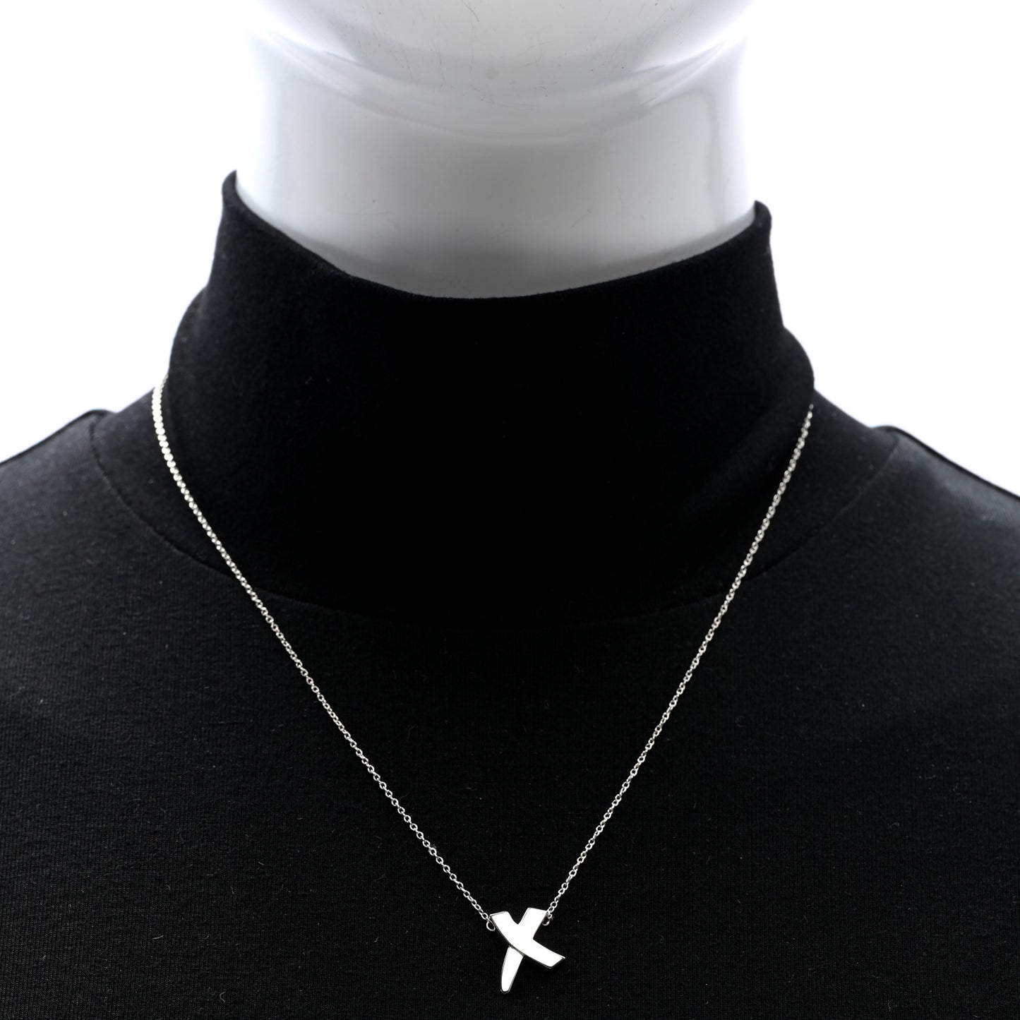 Sterling Silver Paloma Picasso Graffiti X Pendant Necklace