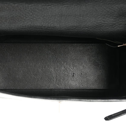 Hermes Taurillon Clemence Kelly Retourne 35 Black 5 of 16
