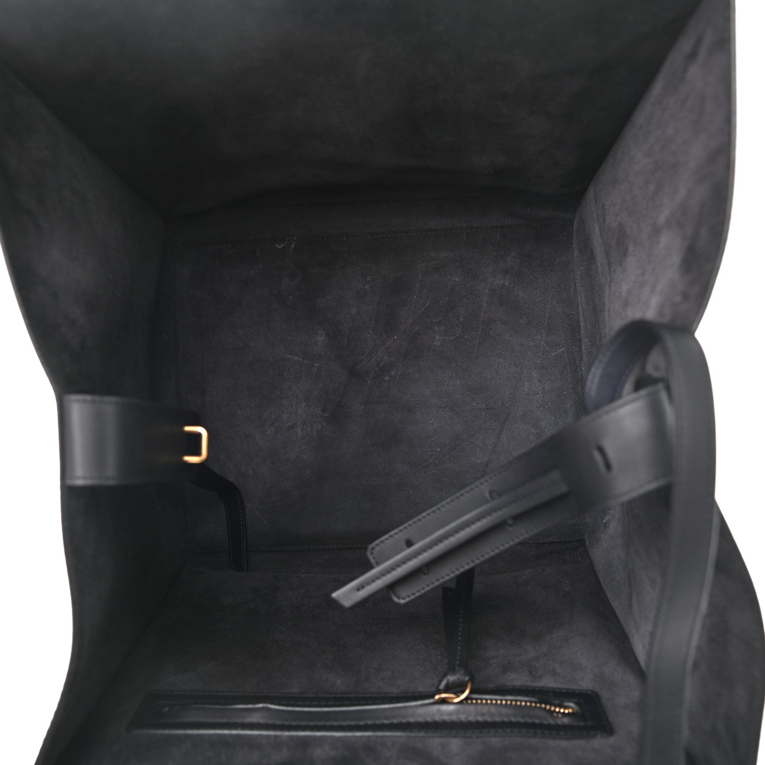 Celine Smooth Calfskin Medium Phantom Luggage Black 5 of 10