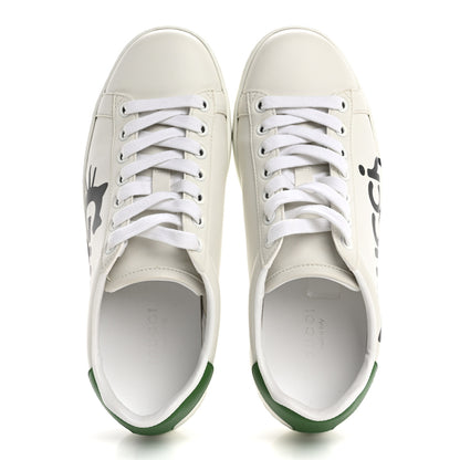 Gucci Calfskin Cat Womens Ace Sneakers 35 White 2 of 14