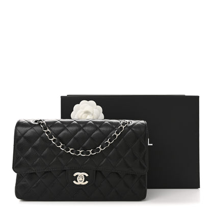 Chanel Caviar Quilted Medium Double Flap Black 11 of 11