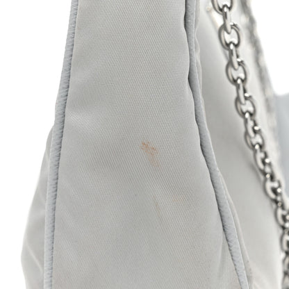 Prada Re-Nylon Saffiano Re-Edition 2005 Shoulder Bag Fiordaliso 13 of 14