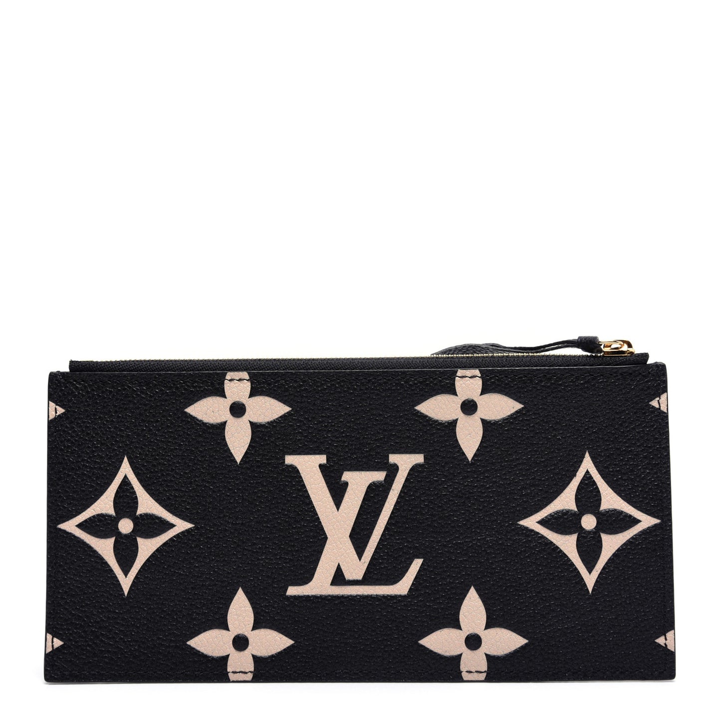 Empreinte Monogram Giant Crafty Pochette Felicie Black Creme
