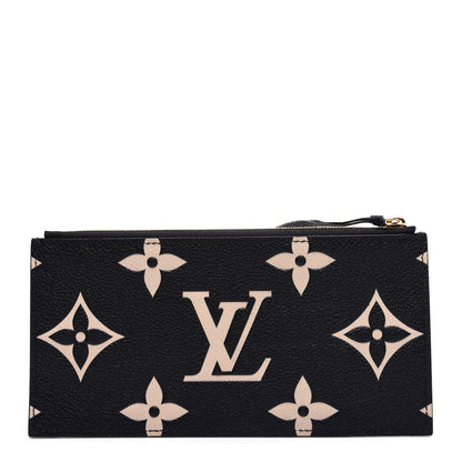Louis Vuitton Empreinte Monogram Giant Crafty Pochette Felicie Black Creme 12 of 23
