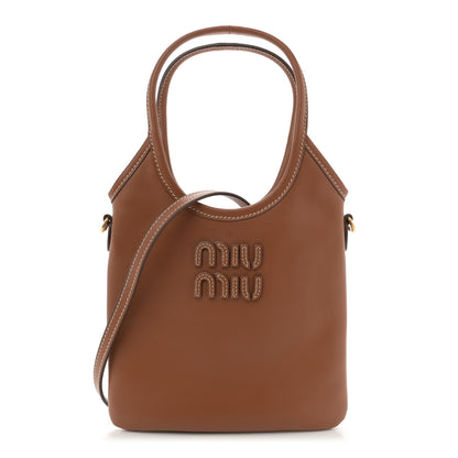 Miu Miu Nappa Mini Ivy Bag Cognac 1 of 10