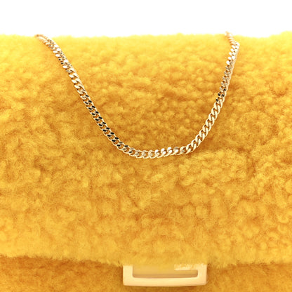 Fendi Shearling Vitello Grace Nano Baguette Charm Narciso 7 of 10