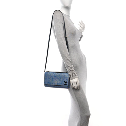 Louis Vuitton Epi Clery Denim Light 2 of 12