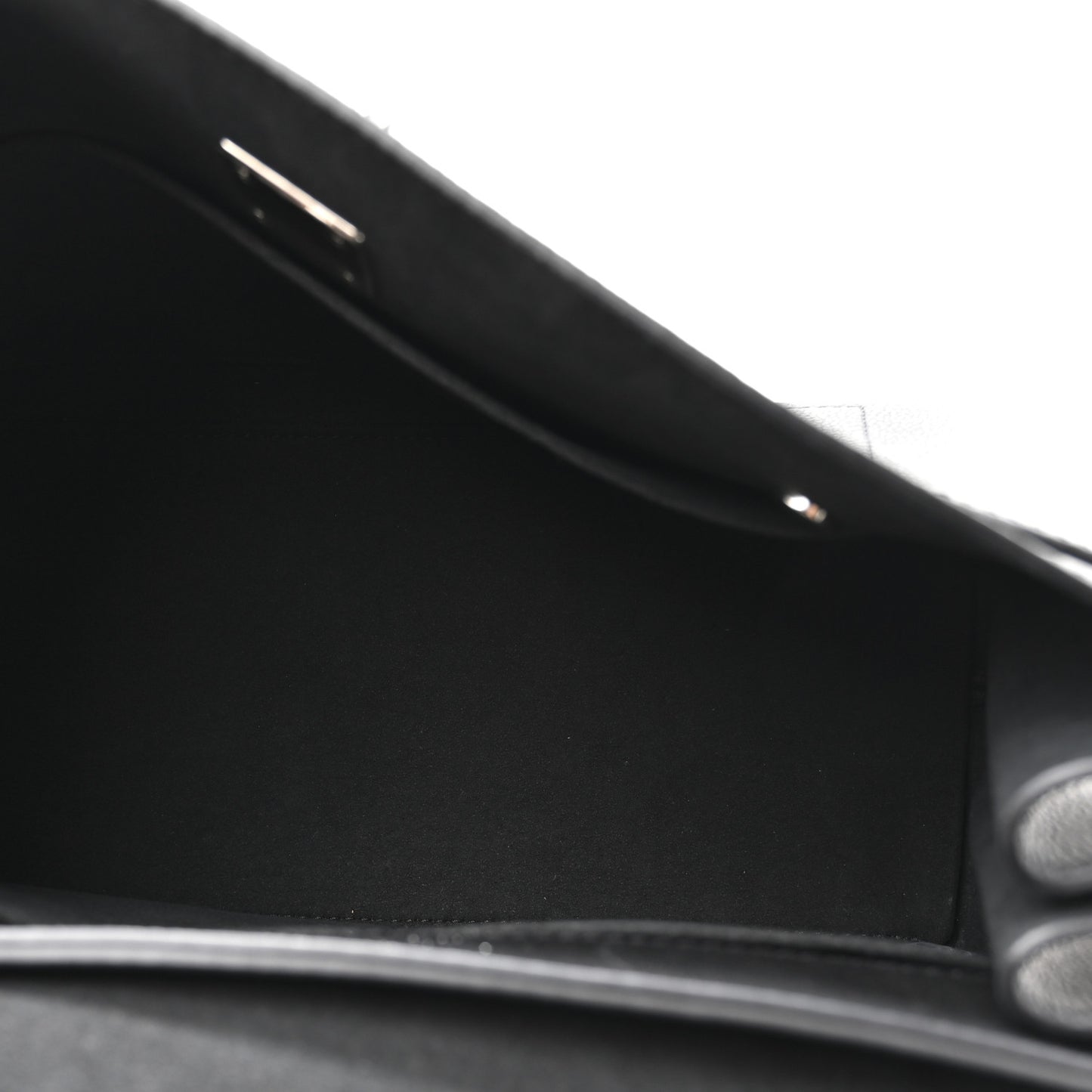 Soft Calfskin Lockme Ever MM Black