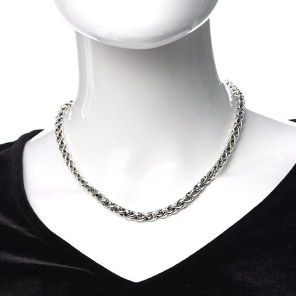 David Yurman Sterling Silver 14K Yellow Gold 6mm Wheat Chain Necklace 2 of 5