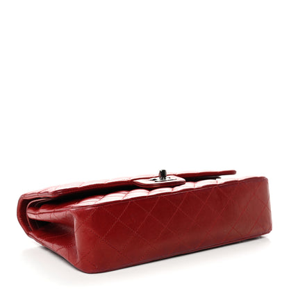 Chanel Lambskin Quilted Medium Double Flap Red 4 of 14