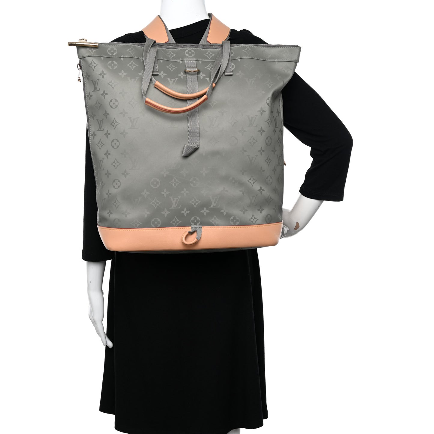 Monogram Titanium Backpack Tote