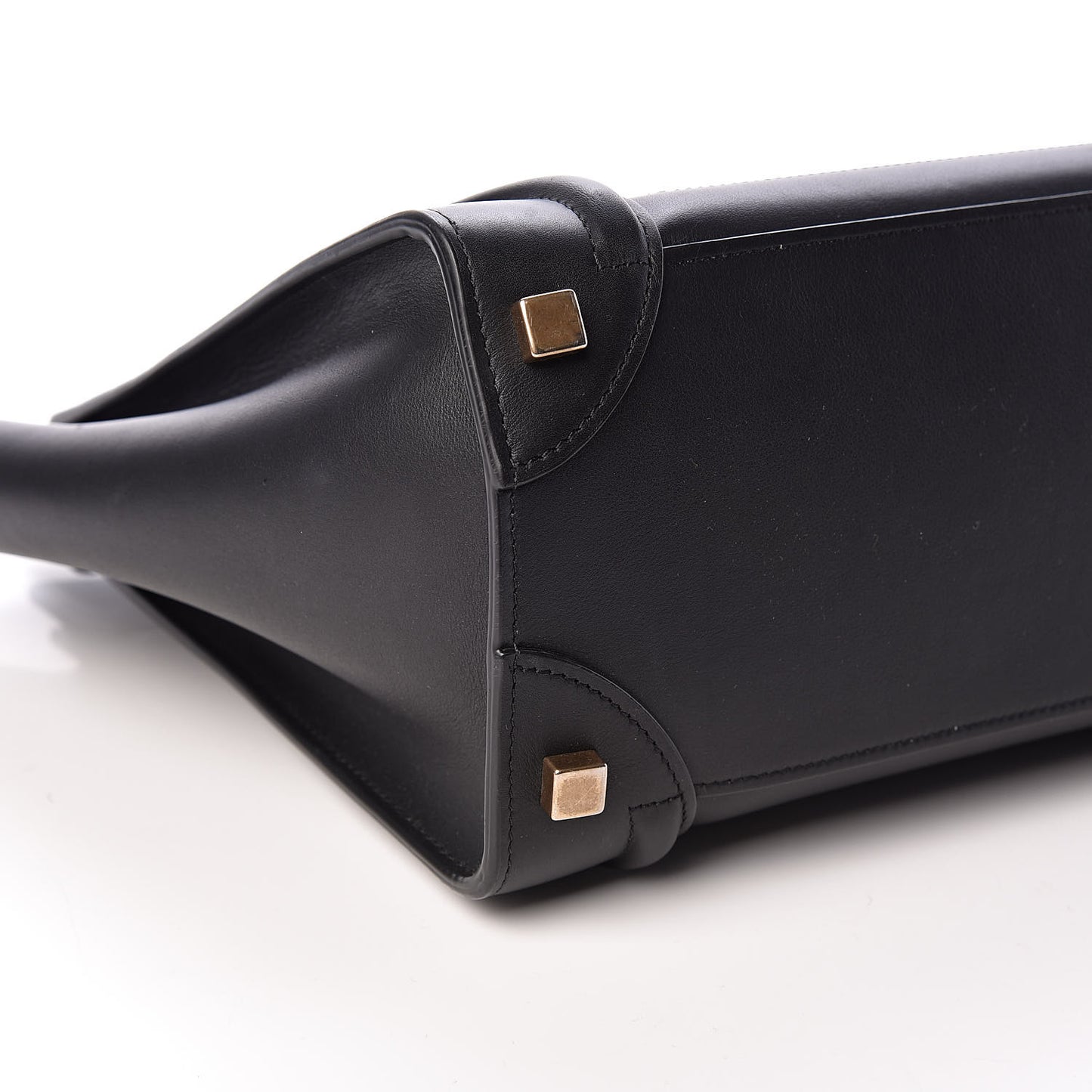Smooth Calfskin Micro Luggage Black