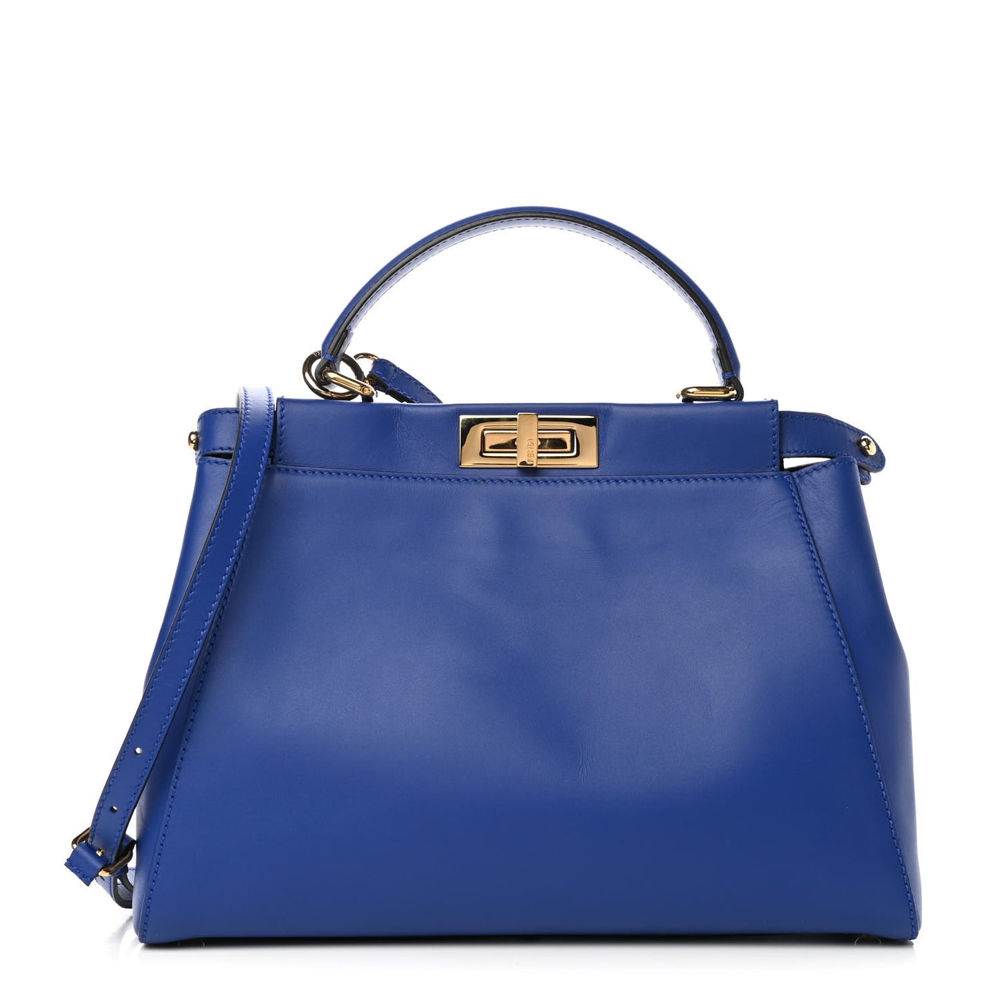 Vitello Morgan Fabric Jacquard Pequin Medium Peekaboo Iconic Satchel Blue Neon Tobacco