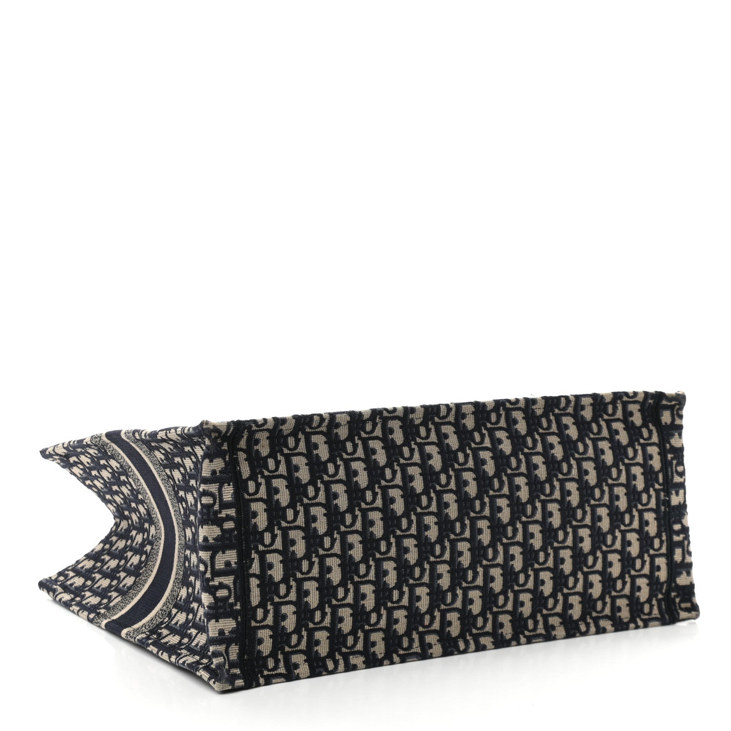 Christian Dior Oblique Book Tote Blue Multicolor 4 of 10