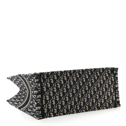 Christian Dior Oblique Book Tote Blue Multicolor 4 of 10