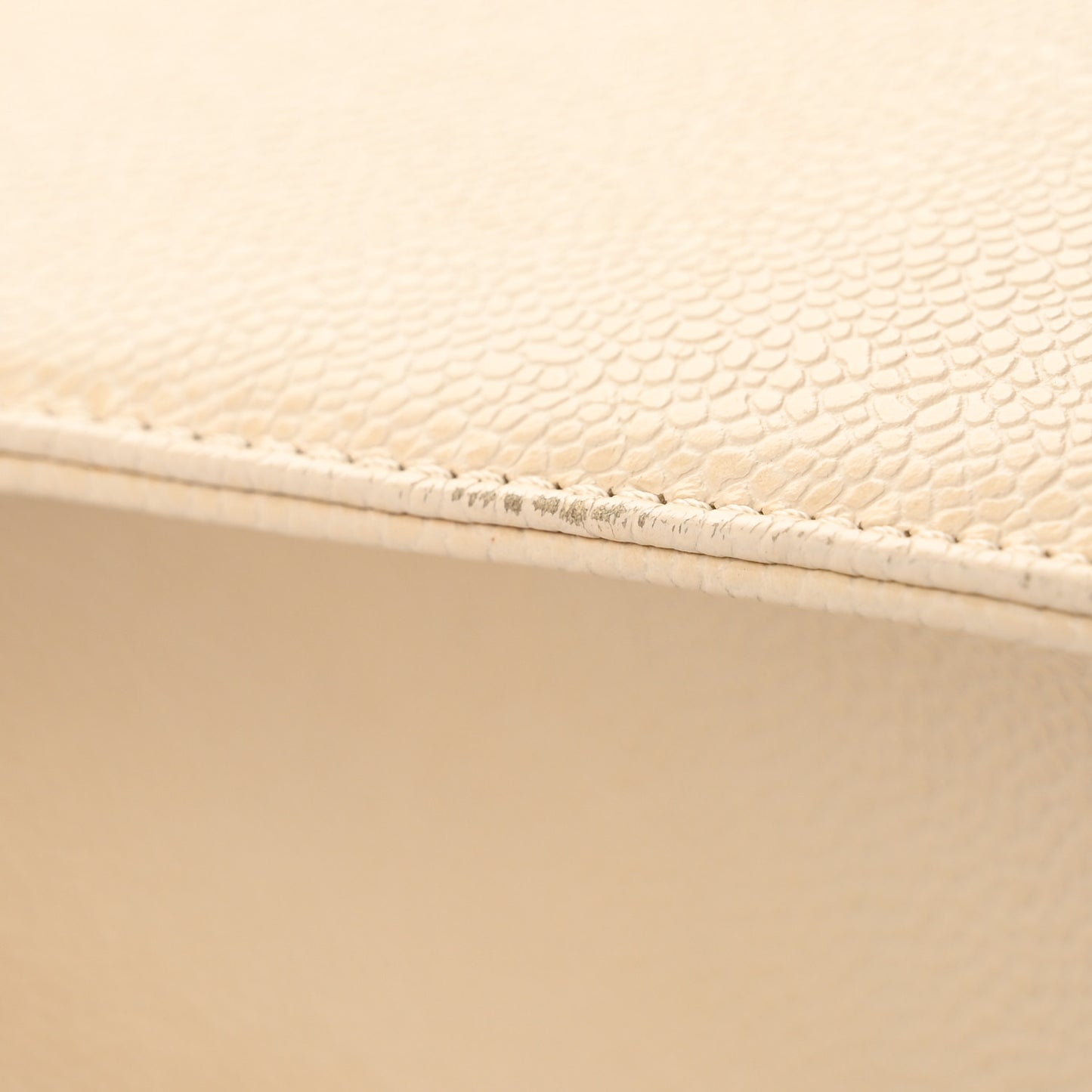 Caviar Shopping Tote Beige