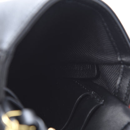 Burberry Lambskin Quilted Micro Lola Bag Black 7 of 10