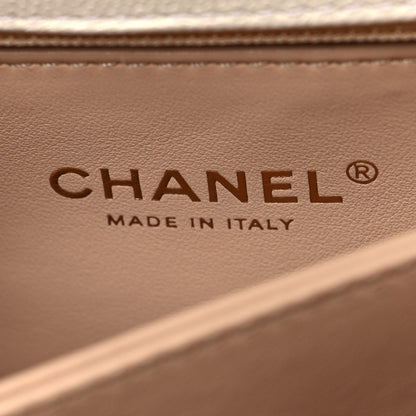 Chanel Caviar Quilted Mini Coco Handle Flap White 6 of 13