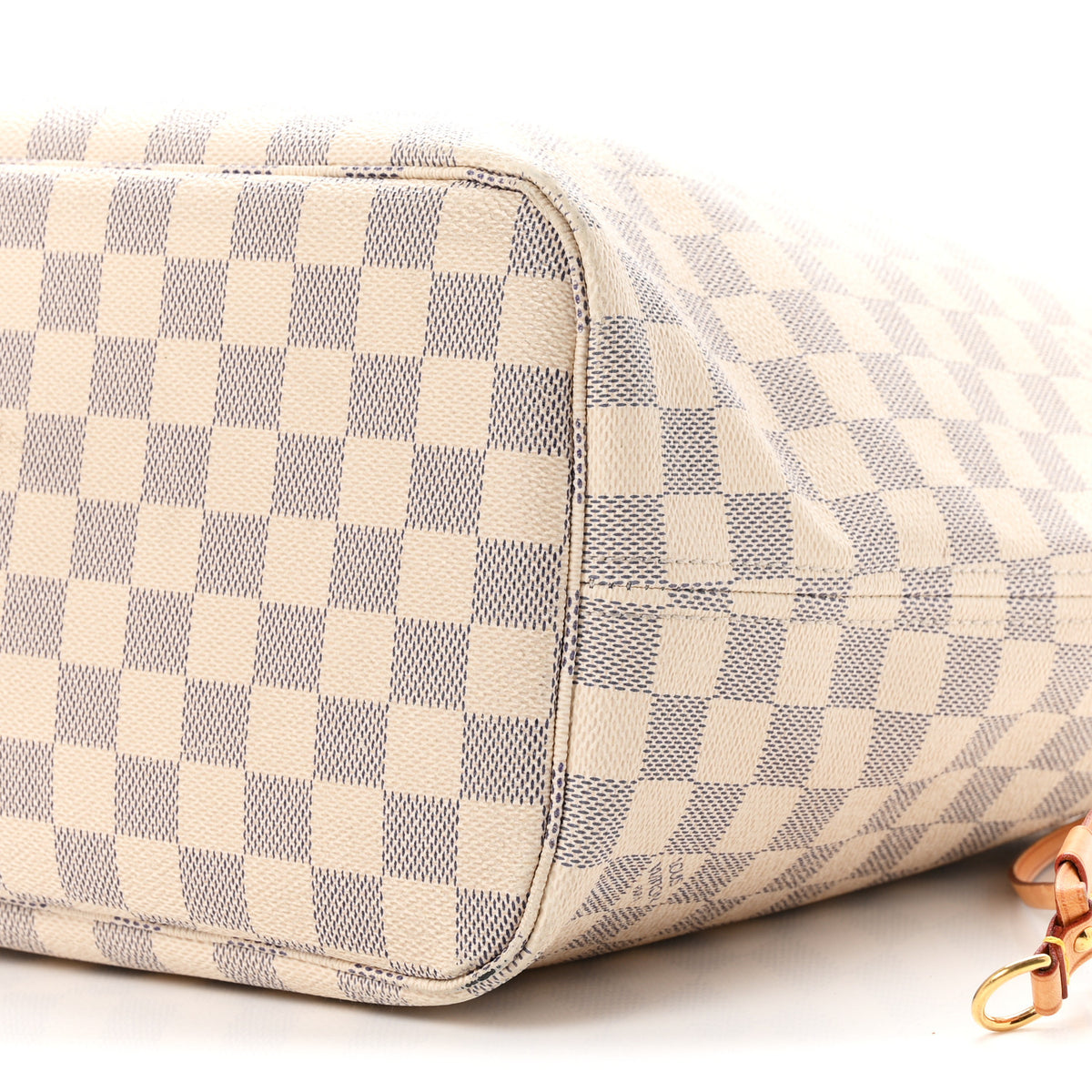 Louis Vuitton Damier Azur Neo Neverfull MM Rose Ballerine 11 of 12