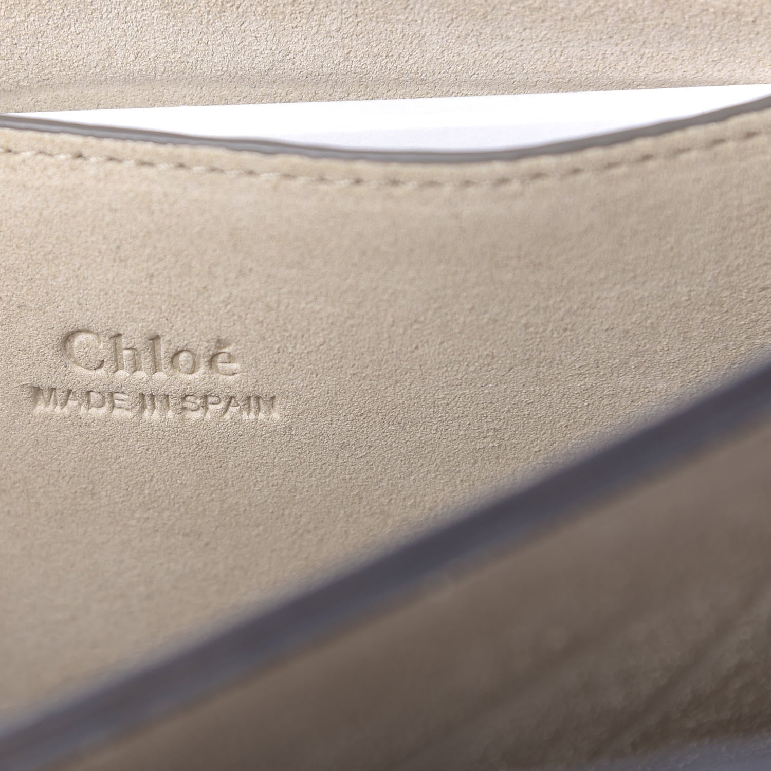 Chloe Suede Calfskin Small Faye Shoulder Bag Dusty Yellow 6 of 12