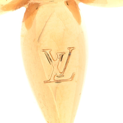 Louis Vuitton Pearl Louisette By Night Earrings Gold 4 of 4