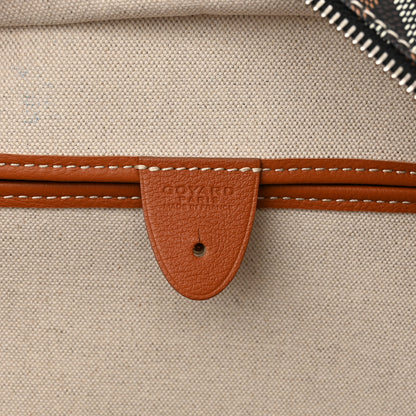 Goyard Goyardine Artois MM Black Gold 6 of 10