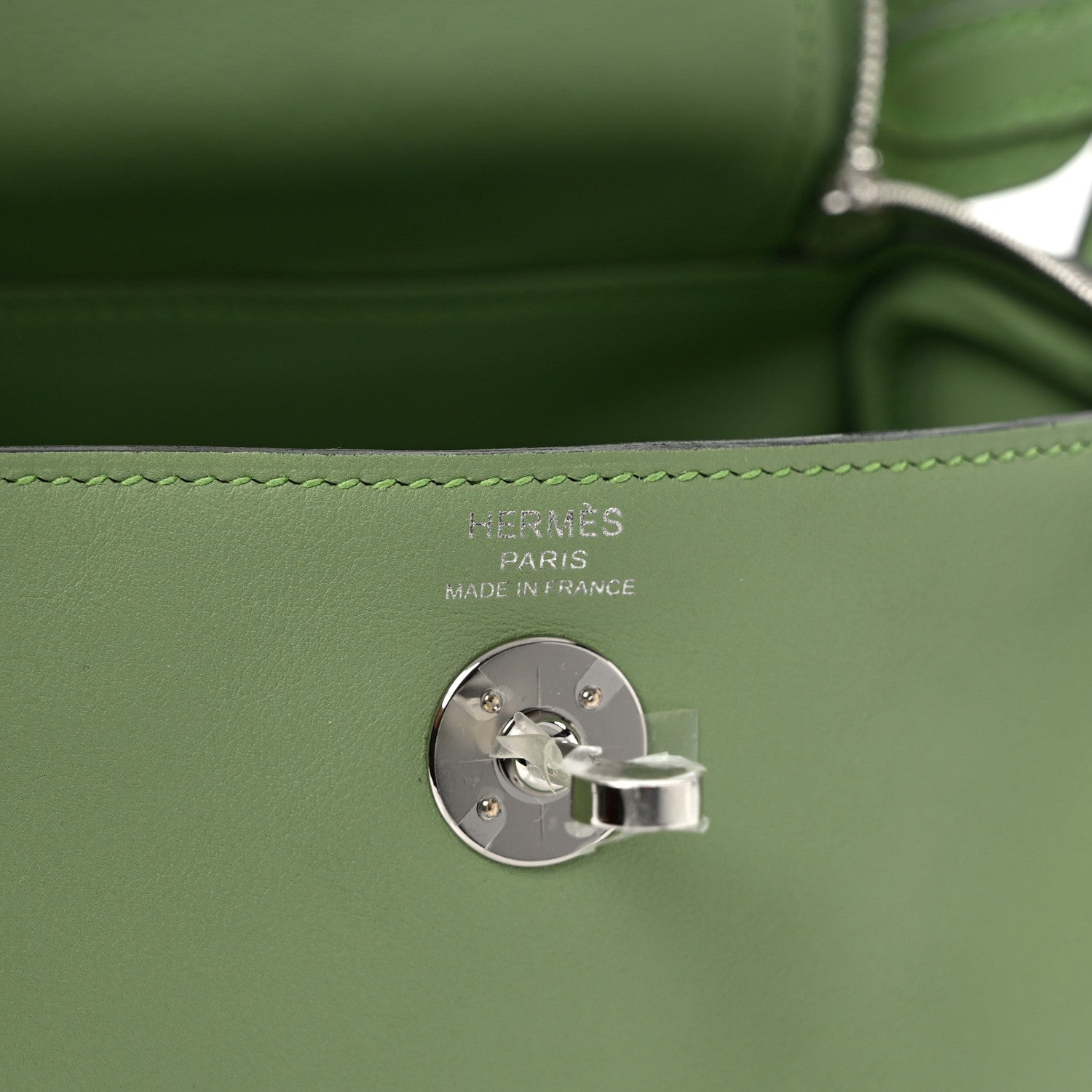 Hermes Swift Mini Lindy 20 Vert Criquet 6 of 9