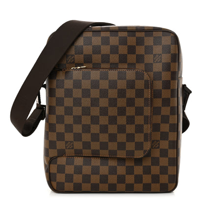 Louis Vuitton Damier Ebene Olav MM Messenger Bag 1 of 10
