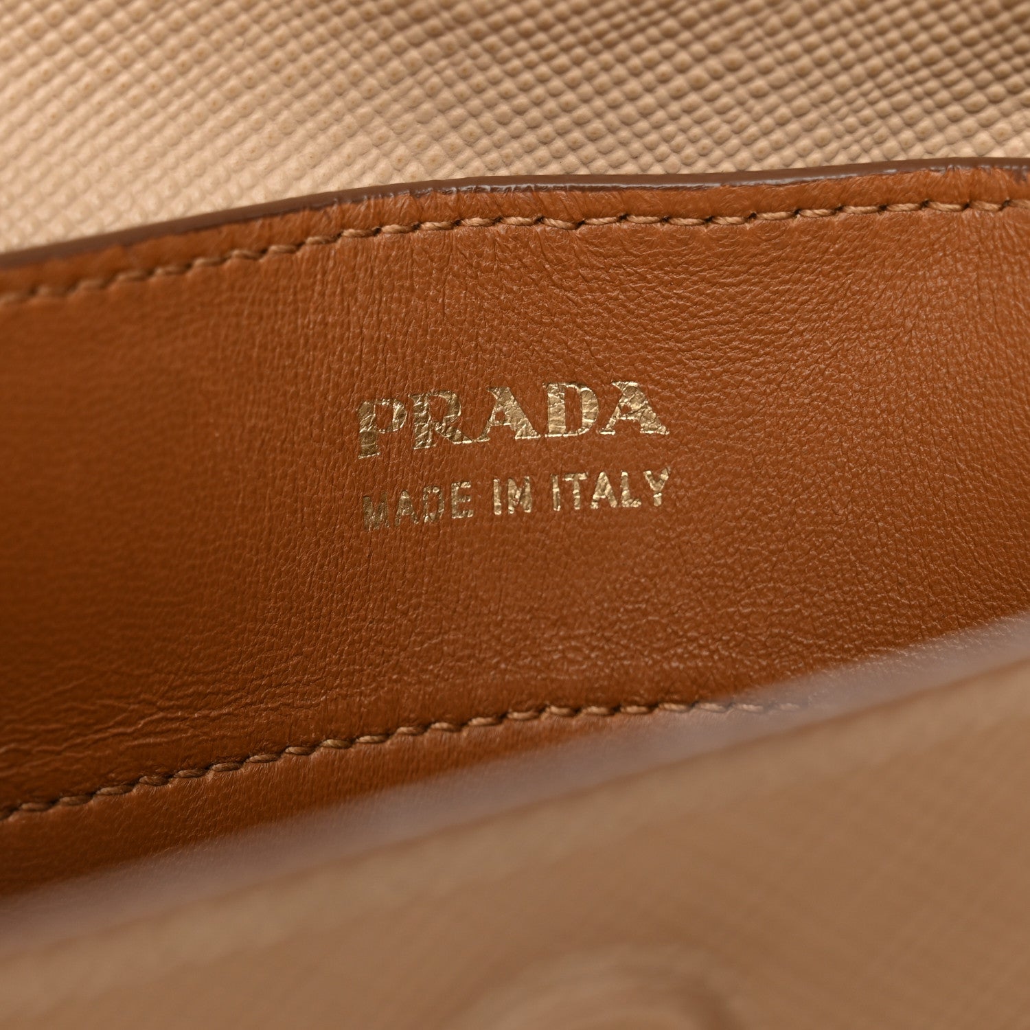 Prada Saffiano Cuir Medium Double Bag Sabbia 6 of 15