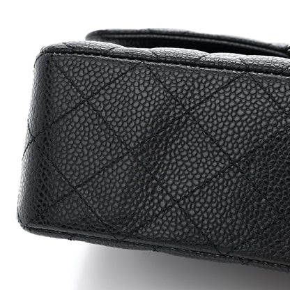 Chanel Caviar Quilted Small Double Flap Black 11 of 12