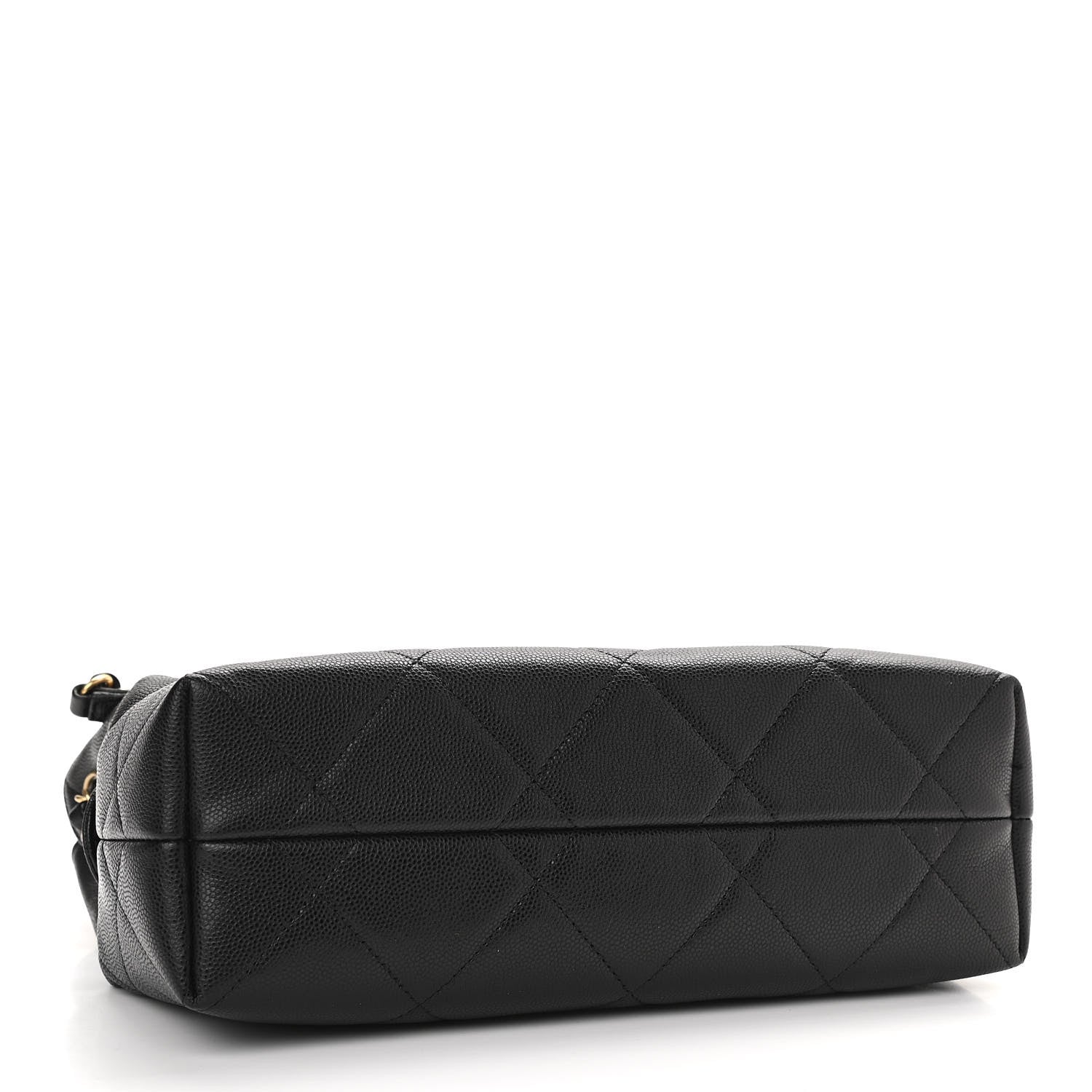 Chanel Caviar Quilted A Real Catch Shopping Bag Black 4 of 11
