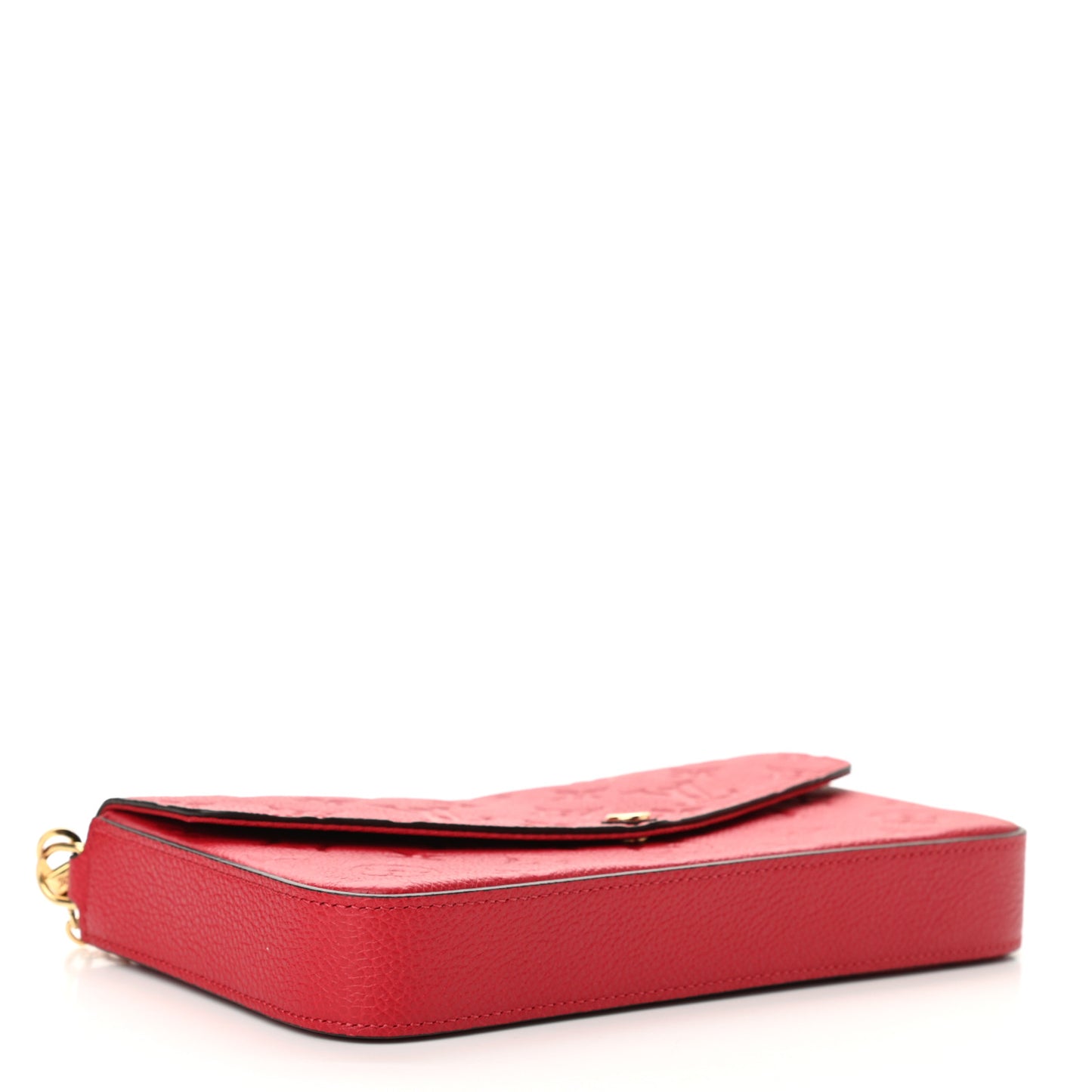 Empreinte Pochette Felicie Chain Wallet Scarlet