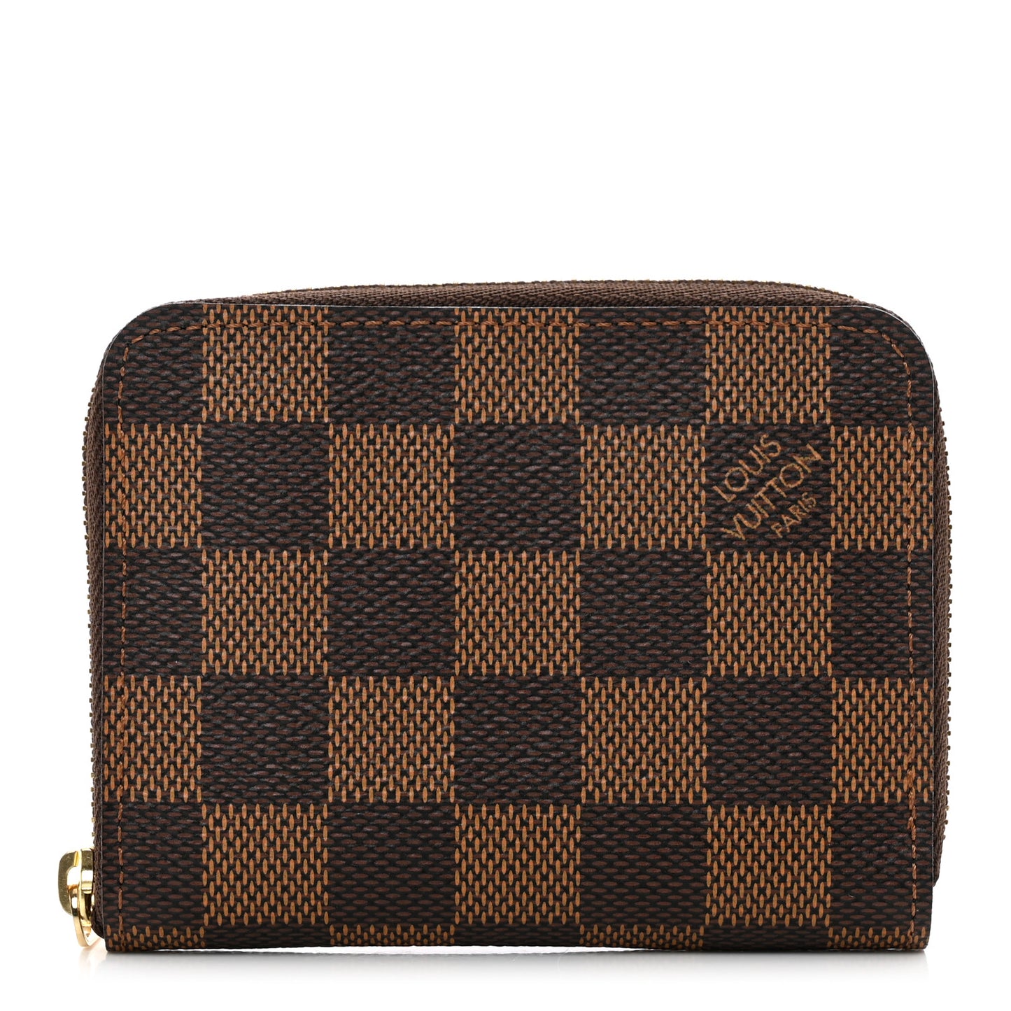 Damier Ebene Zippy Coin Purse